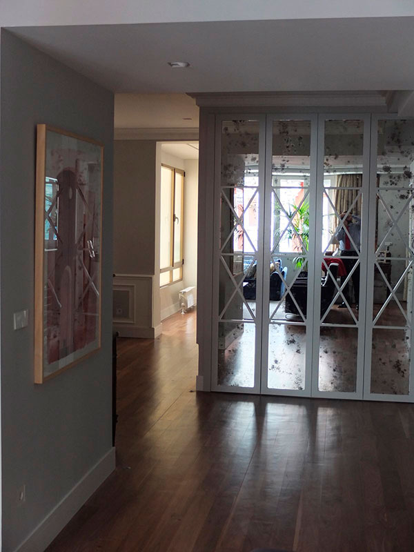 Entrada de la casa distribuidor