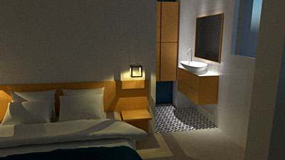 Resultado de una reforma de dormitorio ficticio