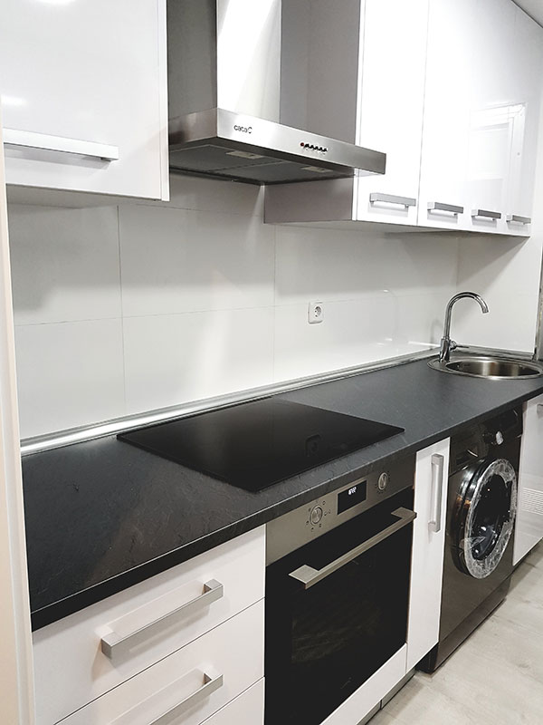 Cocina tras cambios importantes